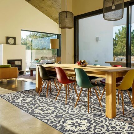 PRIYATE Carpet for Bedroom, Study Room, Living Room, Hall | Florida Collection| |Polypropylene Material | Indoor/Outdoor, Home Decor, Floor Decoration Mat |Non-Slip Area Rug...